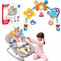 Activity-board - Kinderwagen Spielzeug Kinderwagenkette für Baby Geschenk Babyautositz Neugeborene, One Size, Multicolor