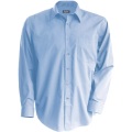 KARIBAN, Kariban - hemd sans repassage, XL, Hellblau
