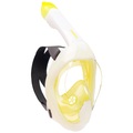 Schnorchelmaske Damenherren Mit Akustikventil - Easybreath 540 Freetalk Gelb Unisex L