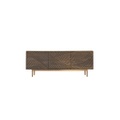Buffet Aus Massivem Mangoholz Und Terrazzo 180 Cm Bilal Unisex Braun Medium ONE SIZE