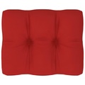 vidaXL Palettensofa-Kissen Rot 50x40x12 cm