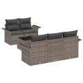 VidaXL - Outdoor-sofa poly-rattan, One Size, Grau
