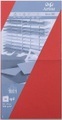 ARTOZ Karten 1001 310x155mm 107452265 220g. rot 5 Blatt