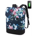 Rucksack Elegant Daypack Wasserdichter Tagesrucksack Mit Laptopfach 15,6 Zoll & Anti Diebstahl Damen Multicolor ONE SIZE