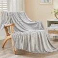 Alopini - Kuscheldecke flauschige Decke, Erlebnis-Fleecedecke, weiche und warme Wolldecke Wurfdecke, Decken für Sofa, Tagesdecke Couch, One Size, Grau