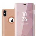 Hülle für Apple iPhone XS MAX Spiegel Standfunktion 360 Grad Schutz