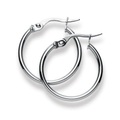 Creolen Weissgold 750, 39mm Damen ONE SIZE