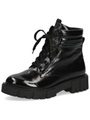 Caprice Schnürboots, in glänzender Lack-Optik