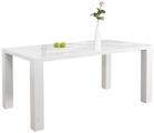 mutoni casual, Esstisch 160x90x76cm weiss