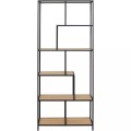 KARE Design - Regal Loftie natur 77x185, One Size, Schwarz