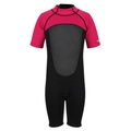 Shorty Neoprenanzug Unisex Schwarz 11-12A