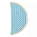 L'Anse - Badetuch Zig Zag, One Size, Türkisblau