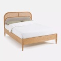 La Redoute Intérieurs - Bett mit Lattenrost Buisseau, 160X200CM, Beige