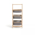 SO'HOME, SO'HOME - Regal Basky mit 3 Körben, One Size, Beige