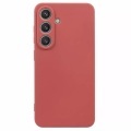 Cover-Discount - Galaxy S25 Silikon Gummi Hülle, Rot