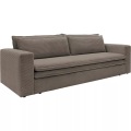 Sofa 3-Sitzer - Mit Schlaffunktion - Cord - Taupe - TILIA Sofa 3-Sitzer - Mit Schlaffunktion - Cord - Taupe - TILIA