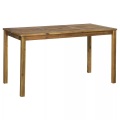 Gartentisch Akazie natur 135x80x74