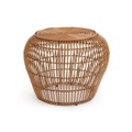 LA REDOUTE INTERIEURS, Geflochtener Outdoor-Loungetisch Kafi Geflochtener Outdoor-Loungetisch Kafi