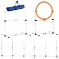 PawHut - Pet Agility Set, One Size, Weiss