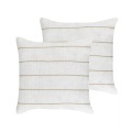Kissen 2er Set aus Leinen Modern MILAS Kissen 2er Set aus Leinen Modern MILAS
