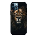 iPhone 13 Pro - Softes Silikon Gummi Case Löwe