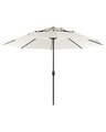Beliani, Marktschirm aus Polyester Modern BIBIONE Marktschirm aus Polyester Modern BIBIONE