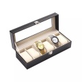 eStore Luxus-Uhrenbox/Uhrenbox für 6 Uhren