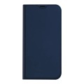 Dux Ducis - iPhone 13 Pro Max Flip Wallet Cover Leder Tasche - Dunkelblau
