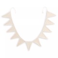 LA REDOUTE INTERIEURS, Wimpelgirlande Kumla Unisex Beige ONE SIZE