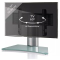 VCM, Universal TV VESA Standfuß Aufsatz Erhöhung Alu Fernseh Ständer Glas WindoxaMini Universal TV VESA Standfuß Aufsatz Erhöhung Alu Fernseh Ständer Glas WindoxaMini