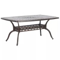 Beliani LIZZANO Gartentisch