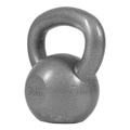 Kettlebell Gusseisen Unisex Silber 25KG