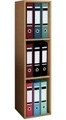 MID.YOU Aktenregal 34/115/29 cm , Offas , Buchefarben , Holzwerkstoff , 34x115x29 cm , melaminharzbeschichtet,Nachbildung , 000657011403