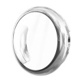Cover-Discount - Google Pixel Watch 3 45mm Gummi Schutz Case Metall-Look, Silber,