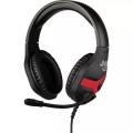 KONIX Nemesis - Gaming Headset (Schwarz/Rot)
