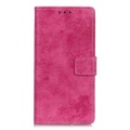 iPhone 11 Pro - Vintage Leder Hülle in Wildleder Optik