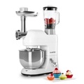 Lucia Bianca - Küchenmaschine inkl. Fleischwolf, 1200W, 5 Liter, Weiss Lucia Bianca - Küchenmaschine inkl. Fleischwolf, 1200W, 5 Liter, Weiss