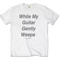 My Guitar Gently Weeps Tshirt Damen Weiss L