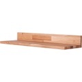 Wandregal Kalle Eiche Natur 60x20 Unisex Braun ONE SIZE