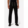 RICANO, RICANO - Lederhose RT-105, Zimmermannshose im klassischem Straight Leg Cut, für Herren, Schwarz, Größe W29