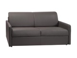 Vente-unique, Schlafsofa 3Sitzer Kunstleder Liegefläche 1 Matratzen CALIFE Schlafsofa 3Sitzer Kunstleder Liegefläche 1 Matratzen CALIFE