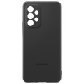 Samsung Silicone Cover Backcover Samsung Galaxy A53 5G Schwarz