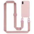 Handy Kette für Apple iPhone X XS Silikon Schutzhülle