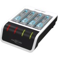 Ansmann Comfort Smart Rundzellen-Ladegerät inkl. Akkus NiMH Micro (AAA), Mignon (AA)
