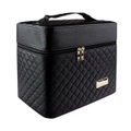 eStore, eStore Make-up Tasche mit Spiegel - Schwarz