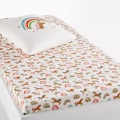 LA REDOUTE INTERIEURS, Fixleintuch aus Bio-Baumwolle Licorne Fixleintuch aus Bio-Baumwolle Licorne