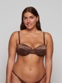 Calipso Bügel-bh Aus Satin Damen Braun XL