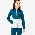 DECATHLON - Jacke CARDIO, 131-140CM, Petroleumblau