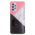 Galaxy A52 - Softes Silikon Gummi Case TRI-Marble