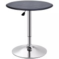 HOMCOM - Bartisch, One Size, Schwarz